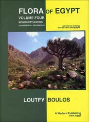 FLORA OF EGYPT. VOLUM IV. MONOCOTYLEDONS (ALISMATACEAE-ORCHIDACEAE) 1