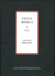 FAUNA IBERICA. VOL 41. ANNELIDA POLYCHAETA IV