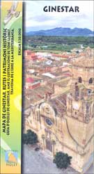 MAPA PIOLET 1:20.000. GINESTAR- RUTES I PATRIMONI HISTORIC. GUIA D'OCELLS. TRAVESSA DE L'EBRE A LA MEDITERRANIA