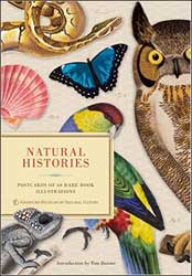 NATURAL HISTORIES. POSTCARDS OF 60 RARE BOOK ILLUSTRATIONS