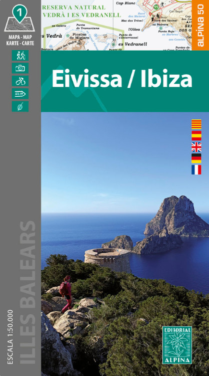 MAPA ALPINA 1:50.000 EIVISSA/IBIZA 1