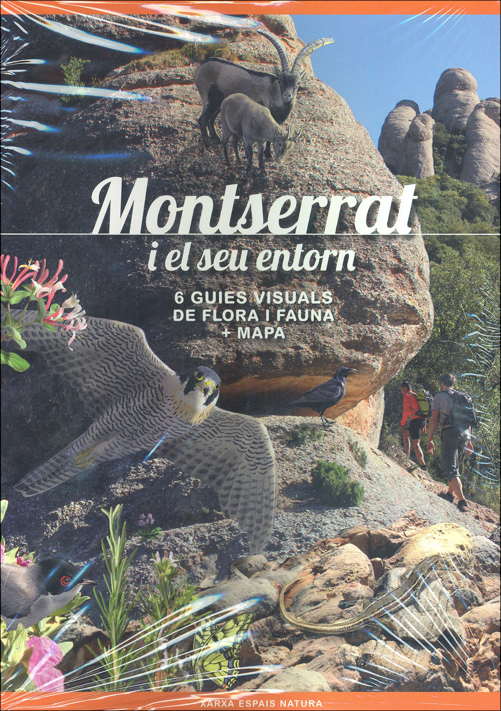 MONTSERRAT I EL SEU ENTORN. 6 GUIES VISUALS DE FLORA I FAUNA + MAPA 1