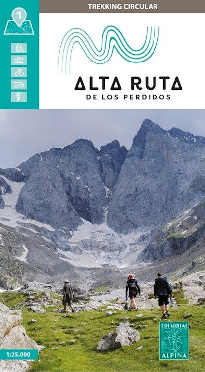 MAPA ALPINA 1:25.000. LA ALTA RUTA DE LOS PERDIDOS 1