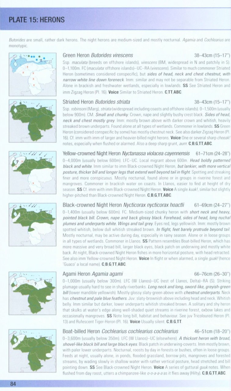 HELM FIELD GUIDES. BIRDS OF VENEZUELA 3