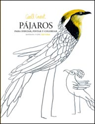 PÁJAROS PARA DIBUJAR, PINTAR Y COLOREAR 1