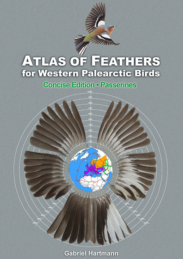 ATLAS OF FEATHERS FOR WESTERN PALEARCTIC BIRDS (PASSERINES) - CONCISE EDITION