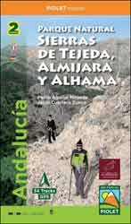 MAPA PIOLET 1:25.000. PARQUE NATURAL SIERRAS DE TEJEDA, ALMIJARA Y ALHAMA 1