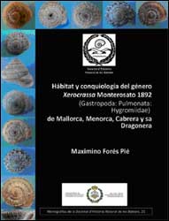 HABITAT Y CONQUIOLOGÍA DEL GÉNERO XEROCRASSA DE MALLORCA, MENORCA, CABRERA Y SA DRAGONERA