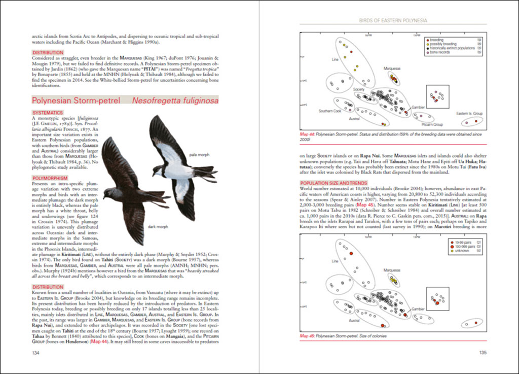 BIRDS OF EASTERN POLYNESIA. A BIOGEOGRAPHIC ATLAS 2