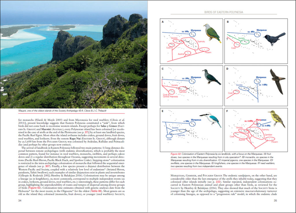 BIRDS OF EASTERN POLYNESIA. A BIOGEOGRAPHIC ATLAS 4