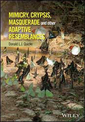 MIMICRY, CRYPSIS, MASQUERADE AND OTHER ADAPTIVE RESEMBLANCES 1