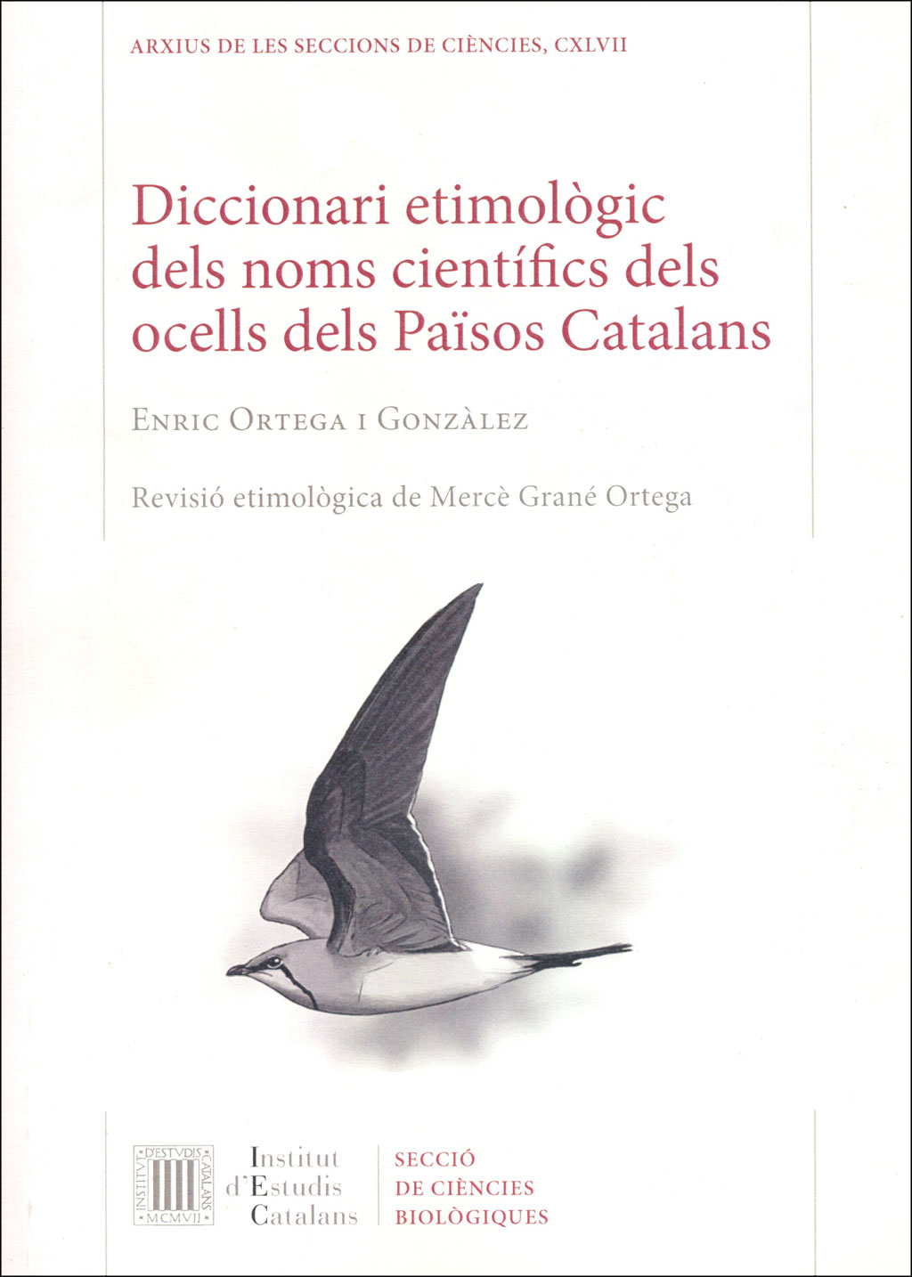 DICCIONARI ETIMOLÒGIC DELS NOMS CIENTÍFICS DELS OCELLS DELS PAÏSOS CATALANS 1