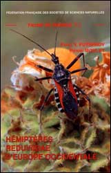 FAUNE DE FRANCE. VOLUME 92: HÉMIPTÈRES REDUVIIDAE D\'EUROPE OCCIDENTALE 1