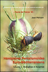 FAUNE DE FRANCE. VOLUME 93: HÉMIPTÈRES PENTATOMOIDEA, VOL. 3: PODOPINAE ET ASOPINAE 2