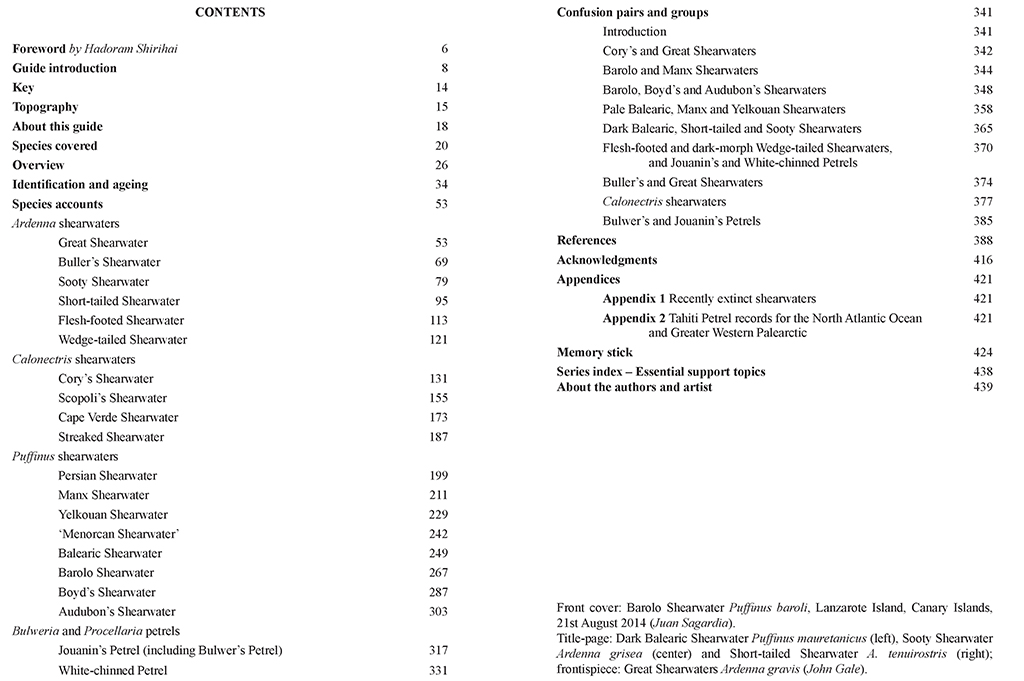 MULTIMEDIA IDENTIFICATION GUIDE TO NORTH ATLANTIC SEABIRDS. SHEARWATERS. JOUANIN'S & WHITE-CHINNED PETRELS 2