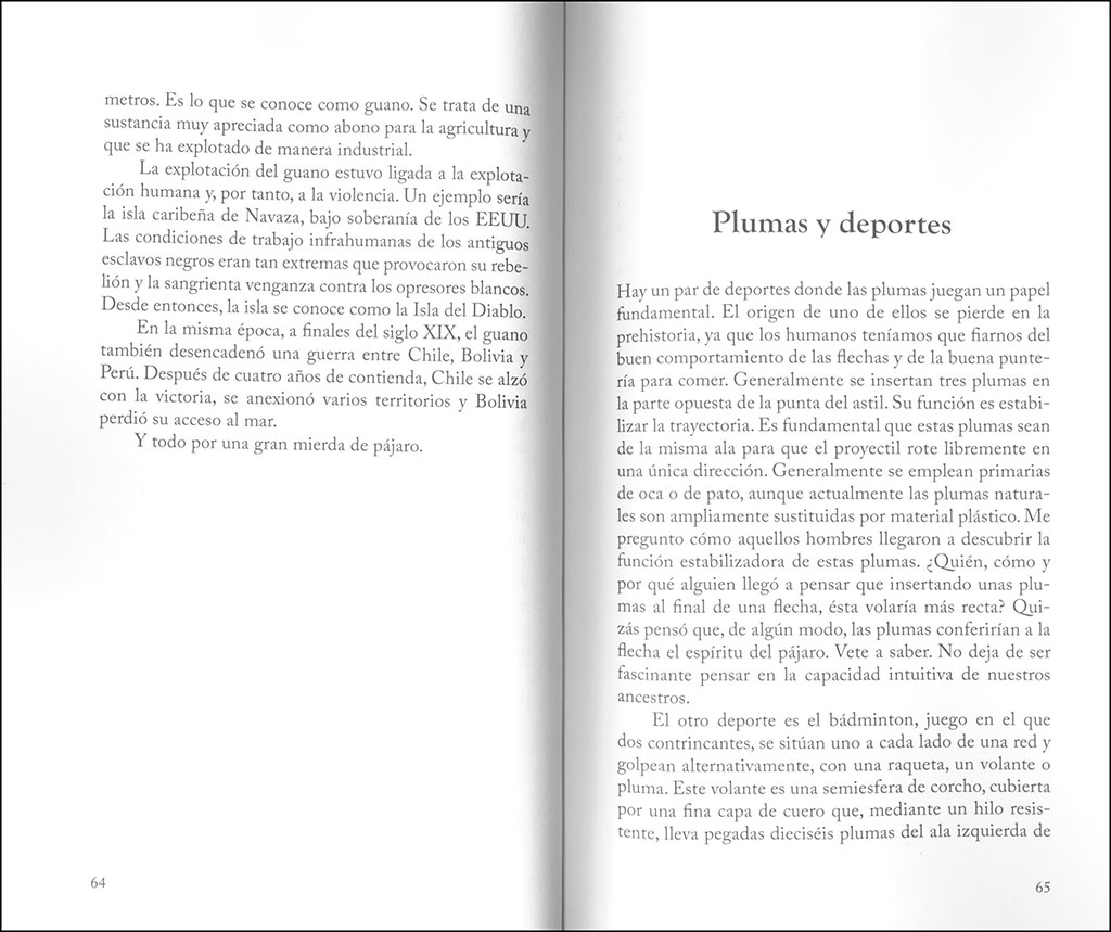 AVES Y HUMANOS, O VICEVERSA 2