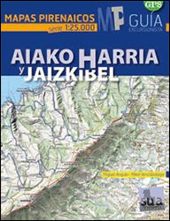 MAPAS PIRINEICOS 1:25:00 AIAKO HARRIA Y JAIZKIBEL 1