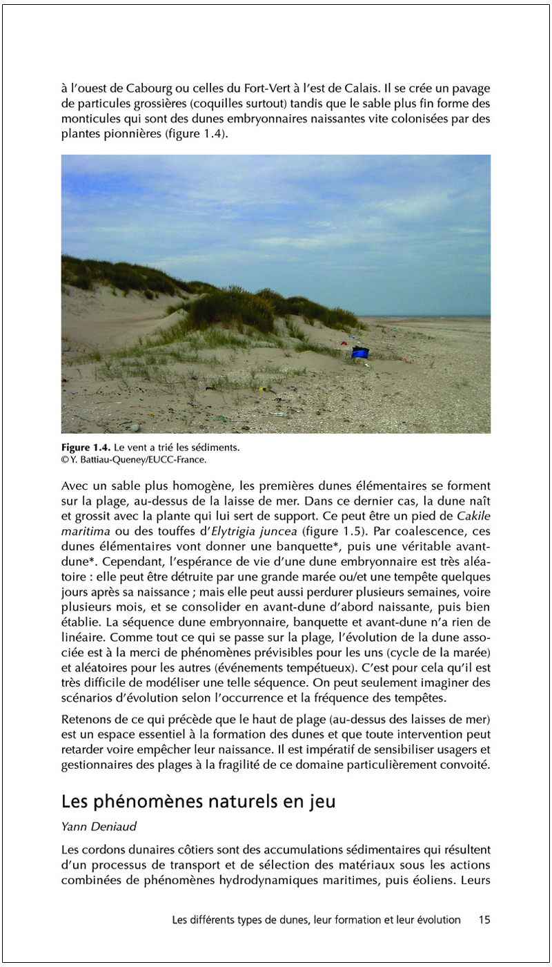 GUIDE DE GESTION DES DUNES ET DES PLAGES ASSOCIÉES 6