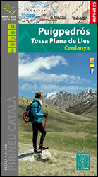 MAPA ALPINA 1:25.000 PUIGPEDRÒS, TOSSA PLANA DE LLES CERDANYA 2