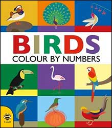 BIRDS COLOUR BY NUMBERS 1