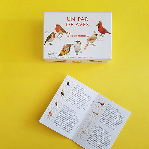 UN PAR DE AVES. JUEGO DE MEMORIA 3