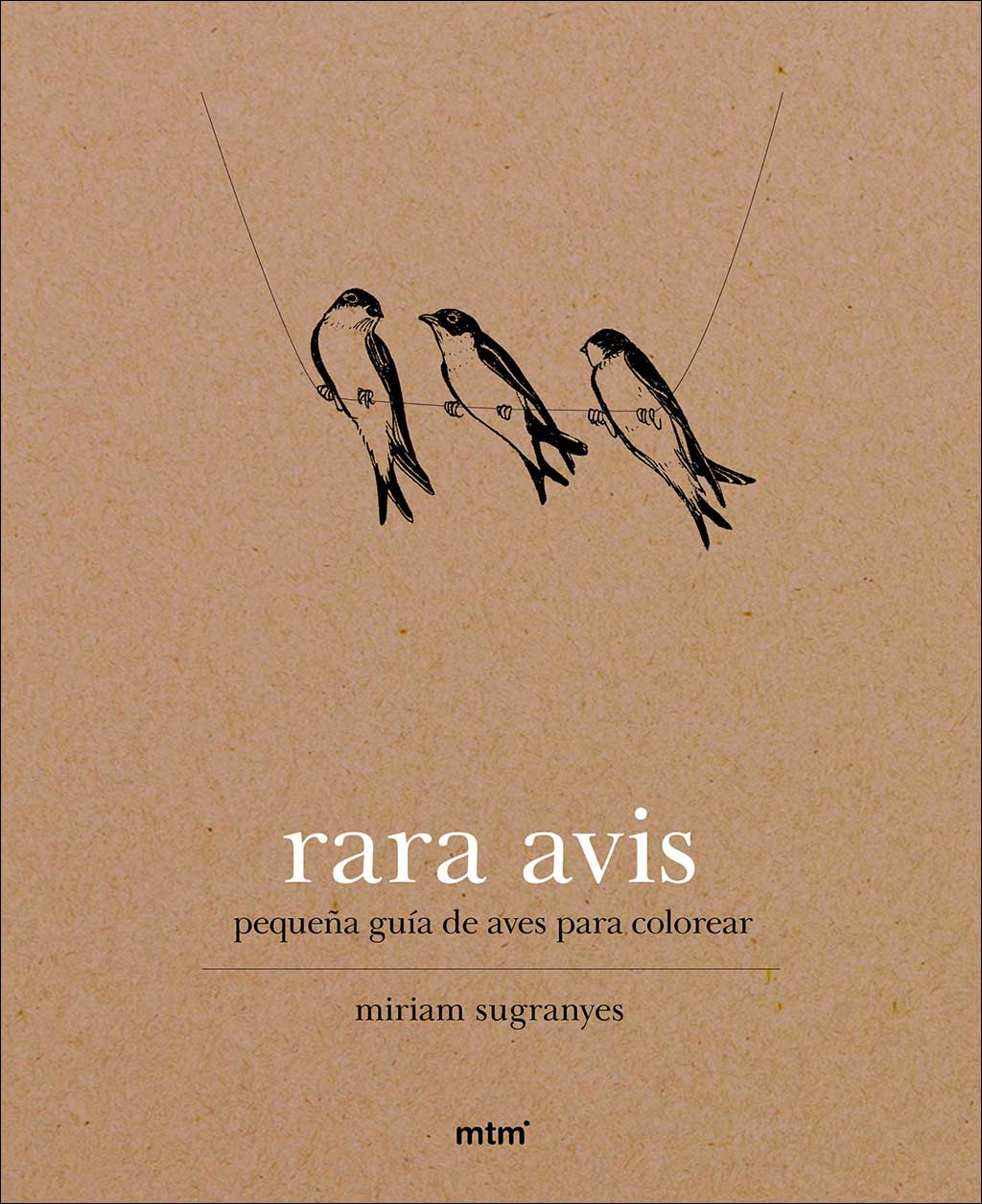 RARA AVIS. PEQUEÑA GUÍA DE AVES PARA COLOREAR 1