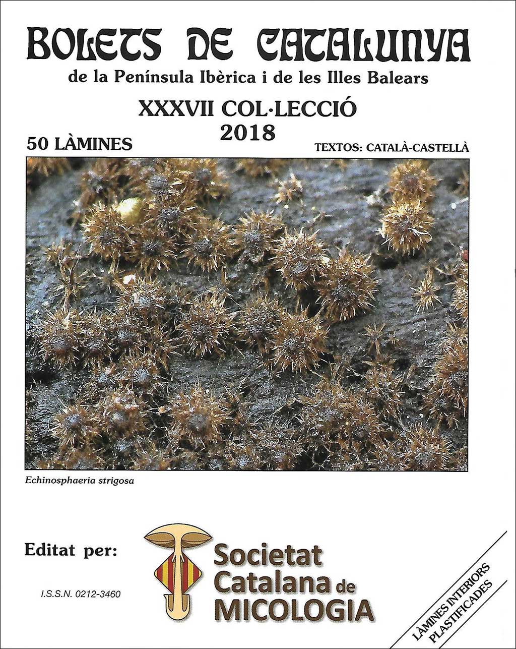 COL·LECCIÓ DE BOLETS DE CATALUNYA. VOLUM XXXVII 1