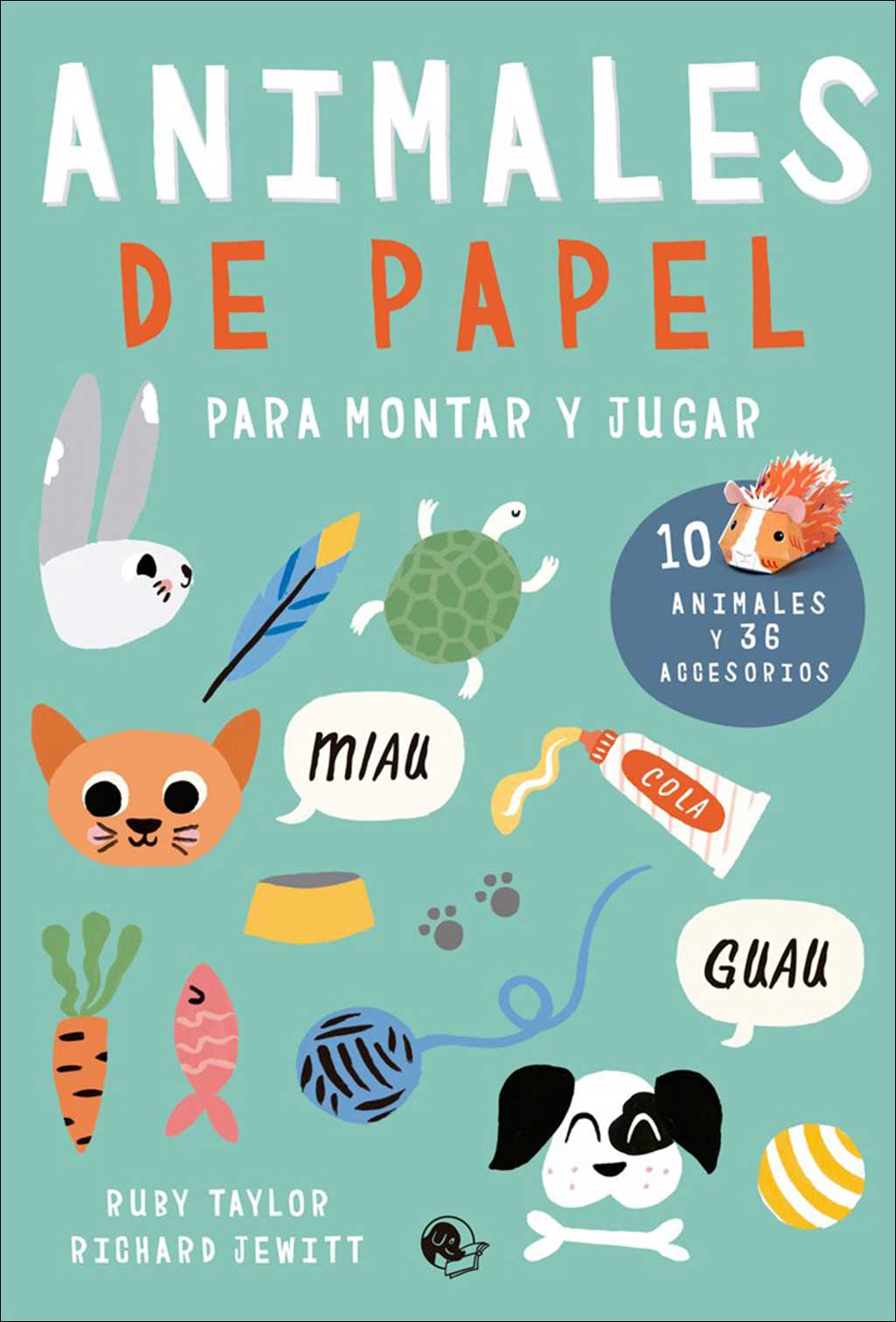ANIMALES DE PAPEL PARA MONTAR Y JUGAR