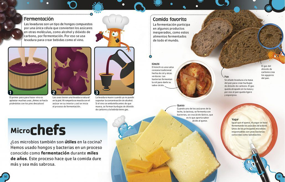 EL LIBRO DE LAS BACTERIAS. FEOS GÉRMENES, VIRUS MALOS Y HONGOS CHUNGOS 3