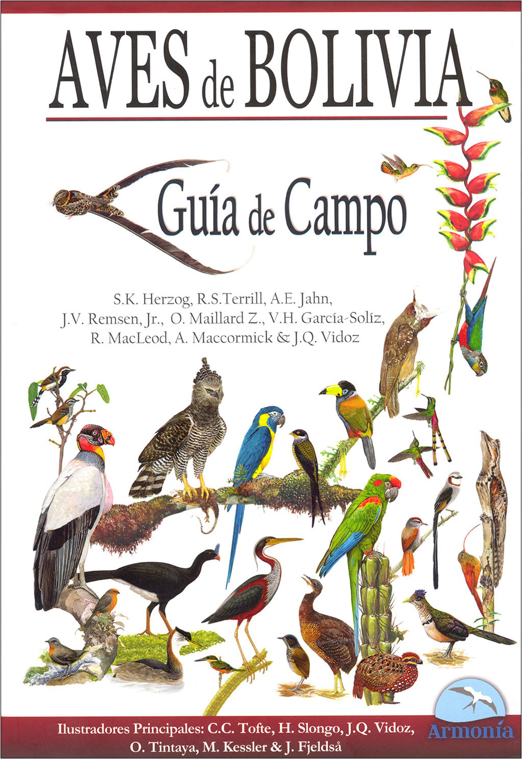 AVES DE BOLIVIA. GUIA DE CAMPO 1