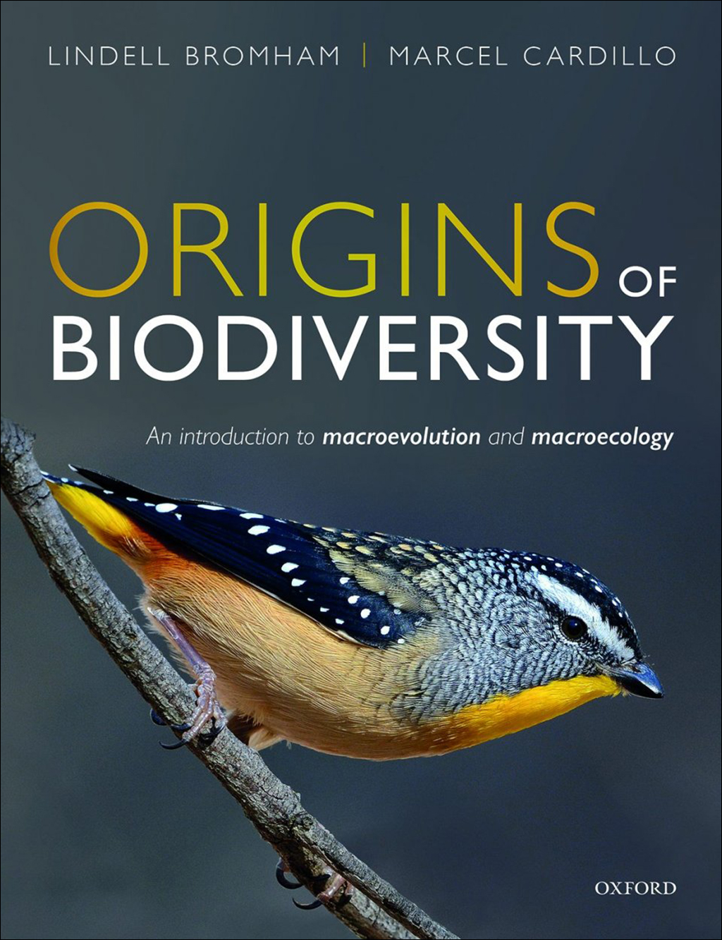 ORIGINS OF BIODIVERSITY. AN INTRODUCTION TO MACROEVOLUTION AND MACROECOLOGY 1