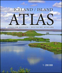 ICELAND/ ISLAND ATLAS. ENGLISH  EDITION/ DEUTSCHE AUSGABE