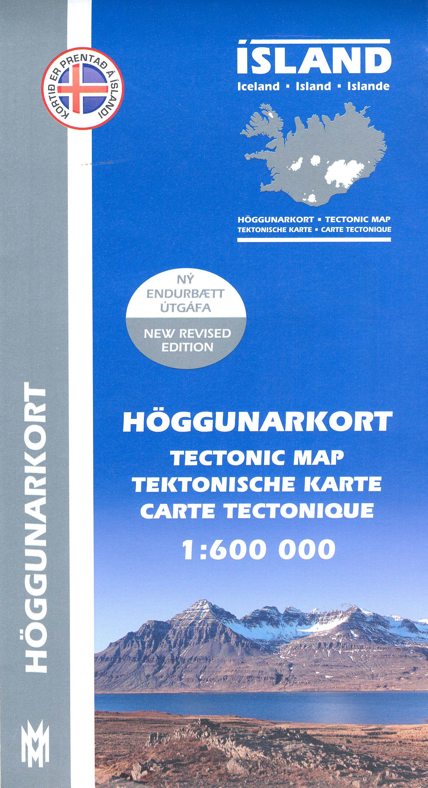 ICELAND TECTONIC MAP
