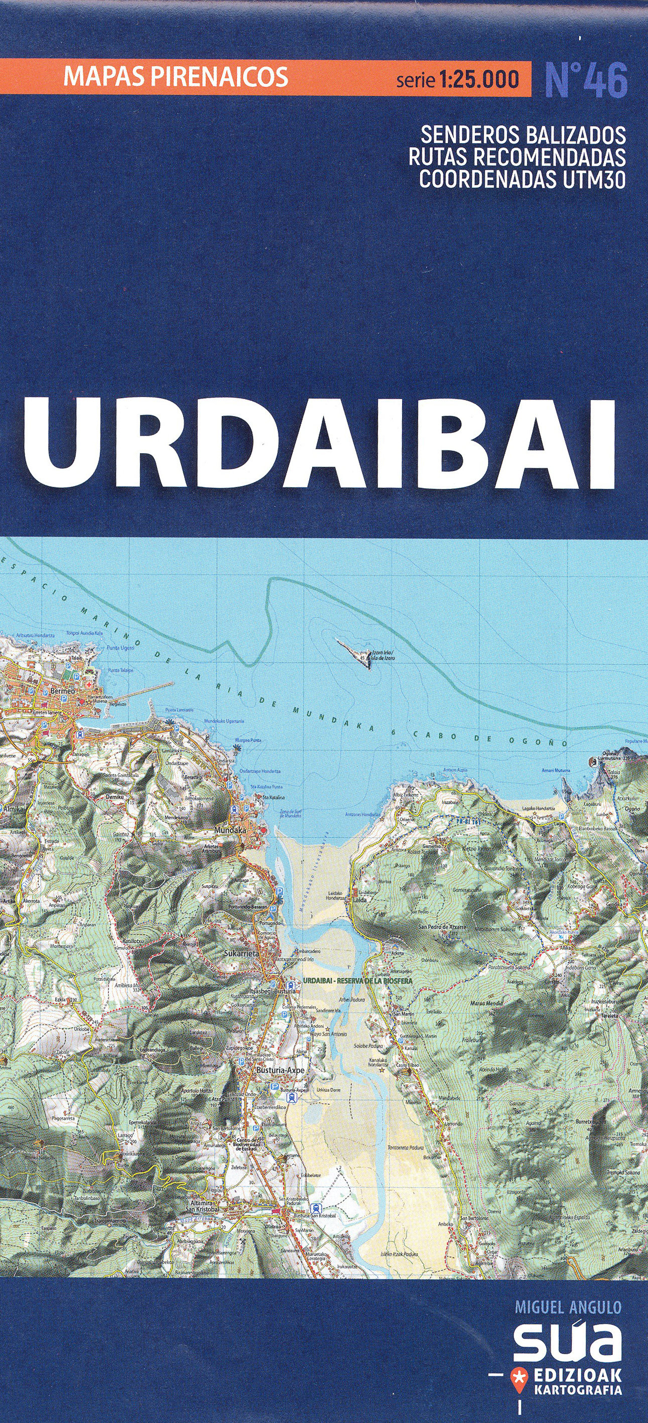 MAPAS PIRENAICOS 1: 25.000. URDAIBAI 1