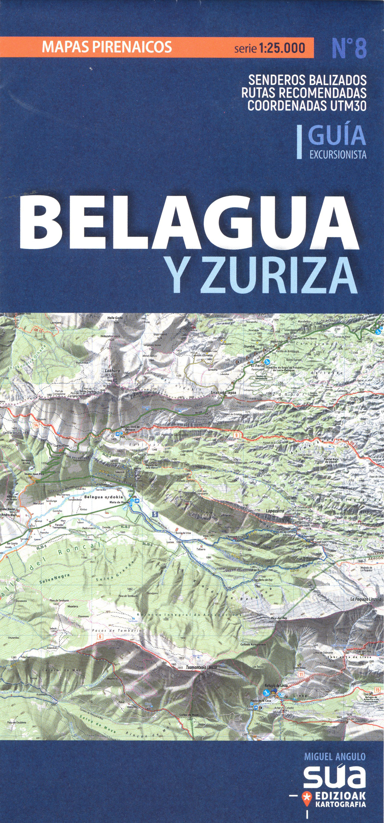 MAPAS PIRENAICOS 1: 25.000. BELAGUA Y ZURIZA 1