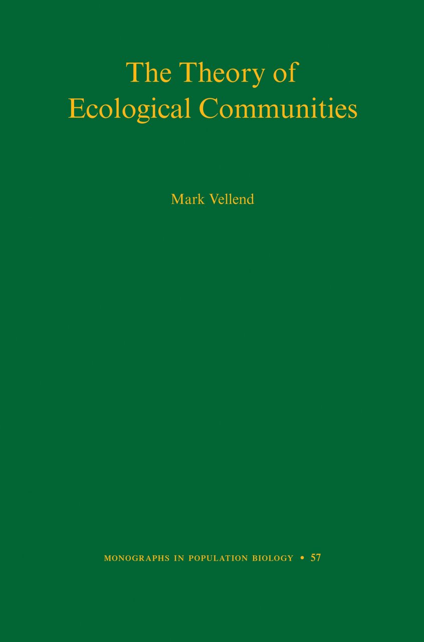 THE THEORY OF ECOLOGICAL COMMUNITIES 1