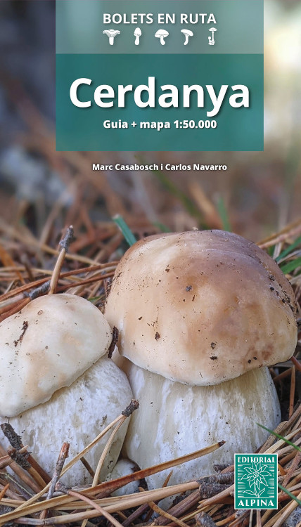 CERDANYA. BOLETS EN RUTA. GUIA I MAPA 1:50.000 1