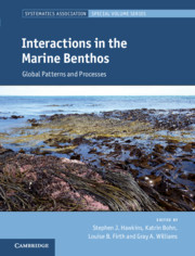 INTERACTIONS IN THE MARINE BENTHOS