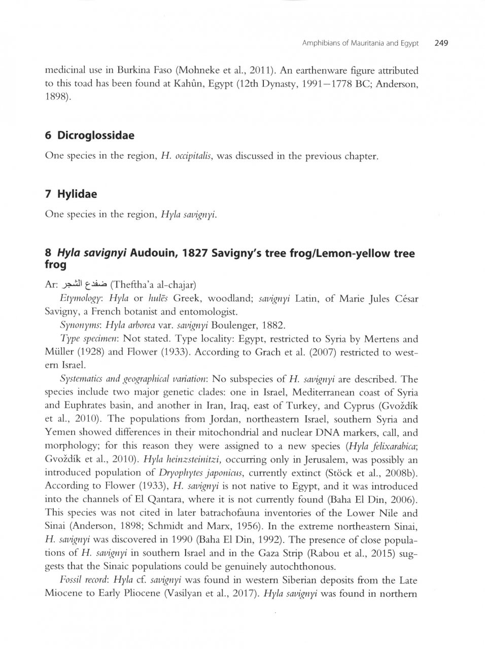 AMPHIBIANS OF NORTH AFRICA 5