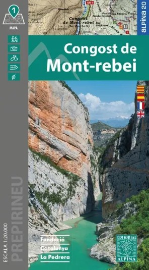 MAPA ALPINA 1:20.000. CONGOST DE MONT-REBEI