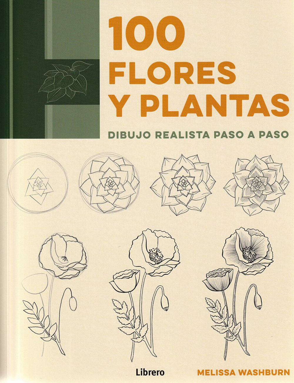 100 FLORES Y PLANTAS. DIBUJO REALISTA PASO A PASO 1