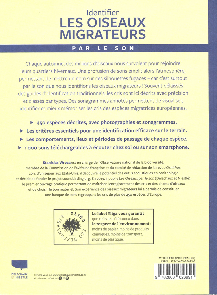 IDENTIFIER LES OISEAUX MIGRATEURS PAR LE SON 2