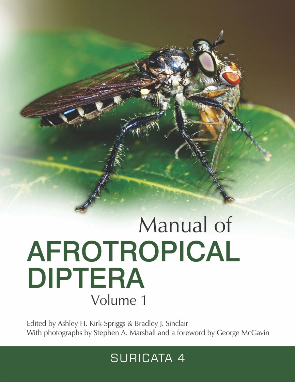 MANUAL OF AFROTROPICAL DIPTERA VOLUME 1 INTRODUCTORY CHAPTERS AND KEYS TO DIPTERA FAMILIES