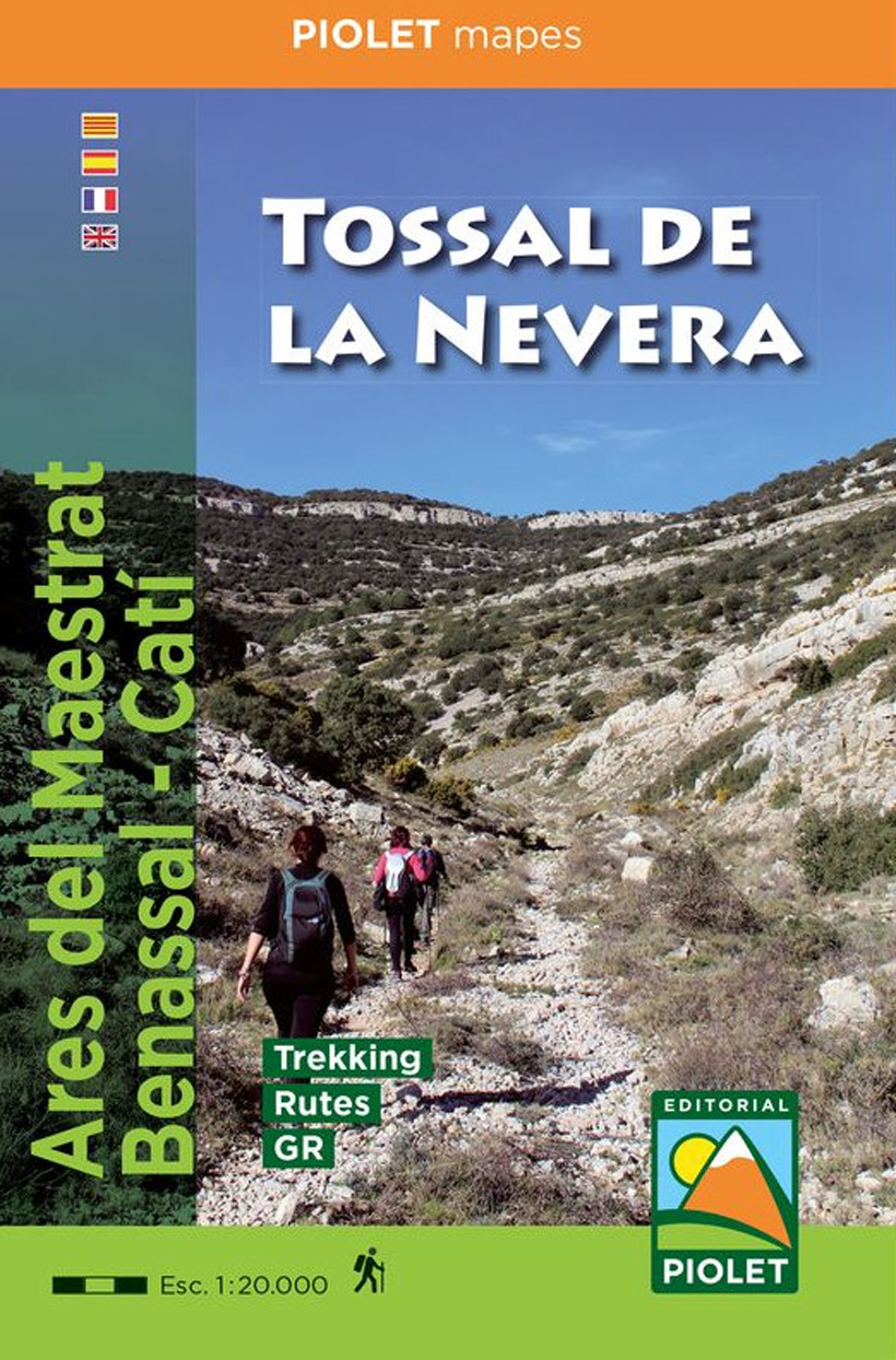 MAPA PIOLET 1:12.000. TOSSAL DE LA NEVERA. ARES DEL MAESTRAT BENASAL-CATÍ 1