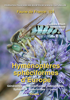 FAUNE DE FRANCE. VOLUME 101: HYMÉNOPTÈRES SPÉCIFORMES D\'EUROPE, VOL. 1. GÉNÉRALITÉS, AMPULICIDAE, SPHECIDAE, CRABRONIDAE (1ÈRE PARTIE) 1