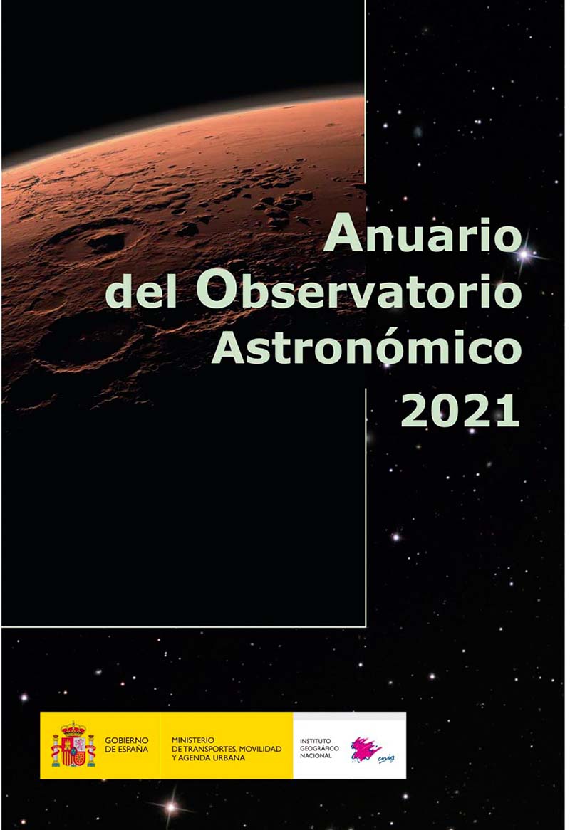 ANUARIO DEL OBSERVATORIO ASTRONÓMICO 2021 1
