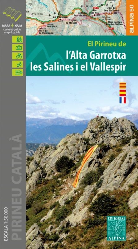 MAPA ALPINA 1:50.000. EL PIRINEU DE L'ALTA GARROTXA LES SALINES I EL VALLESPIR 1