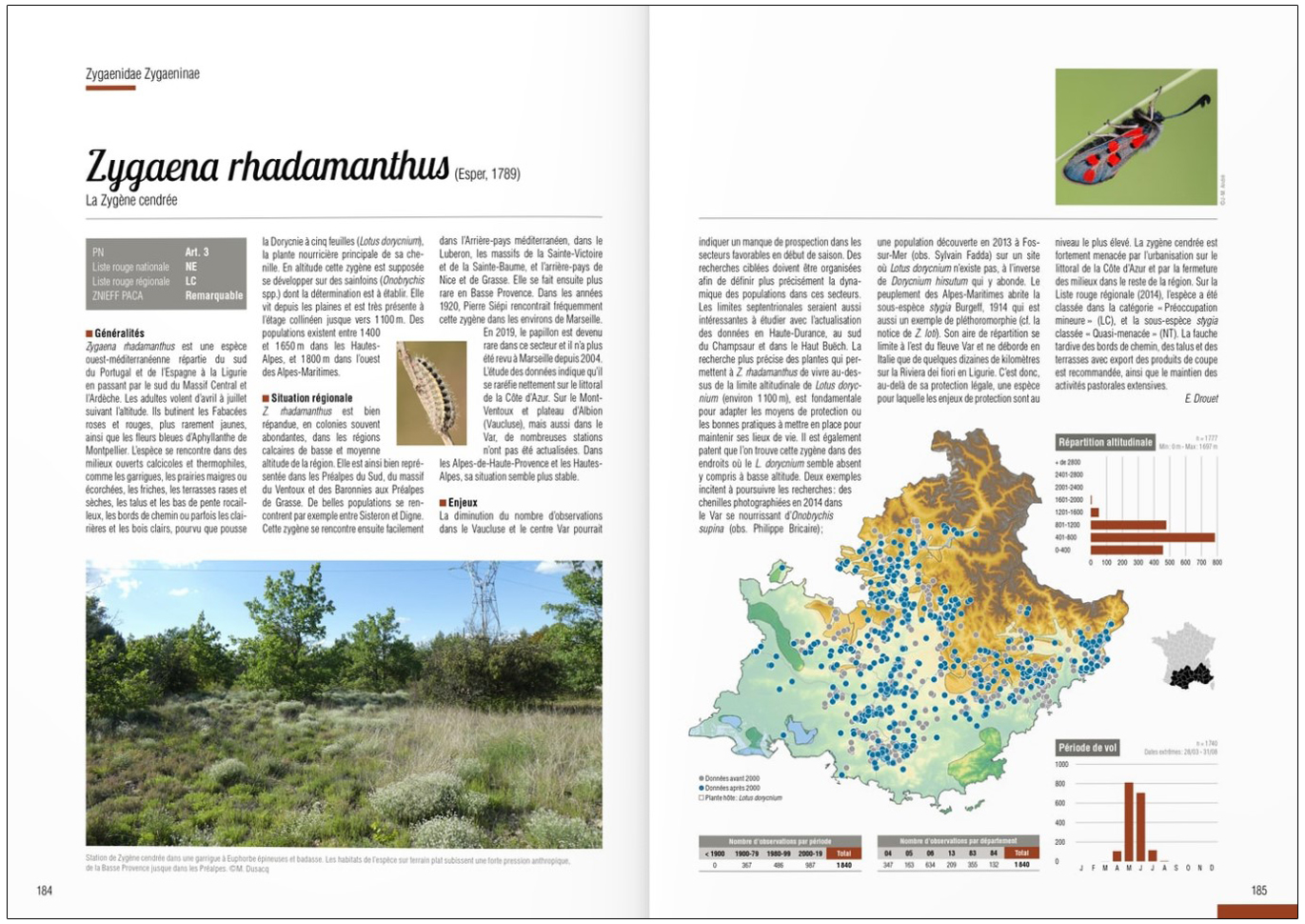 ATLAS DES PAPILLONS DE JOUR & ZYGÈNES - PROVENCE-ALPES CÔTE D'AZUR 2