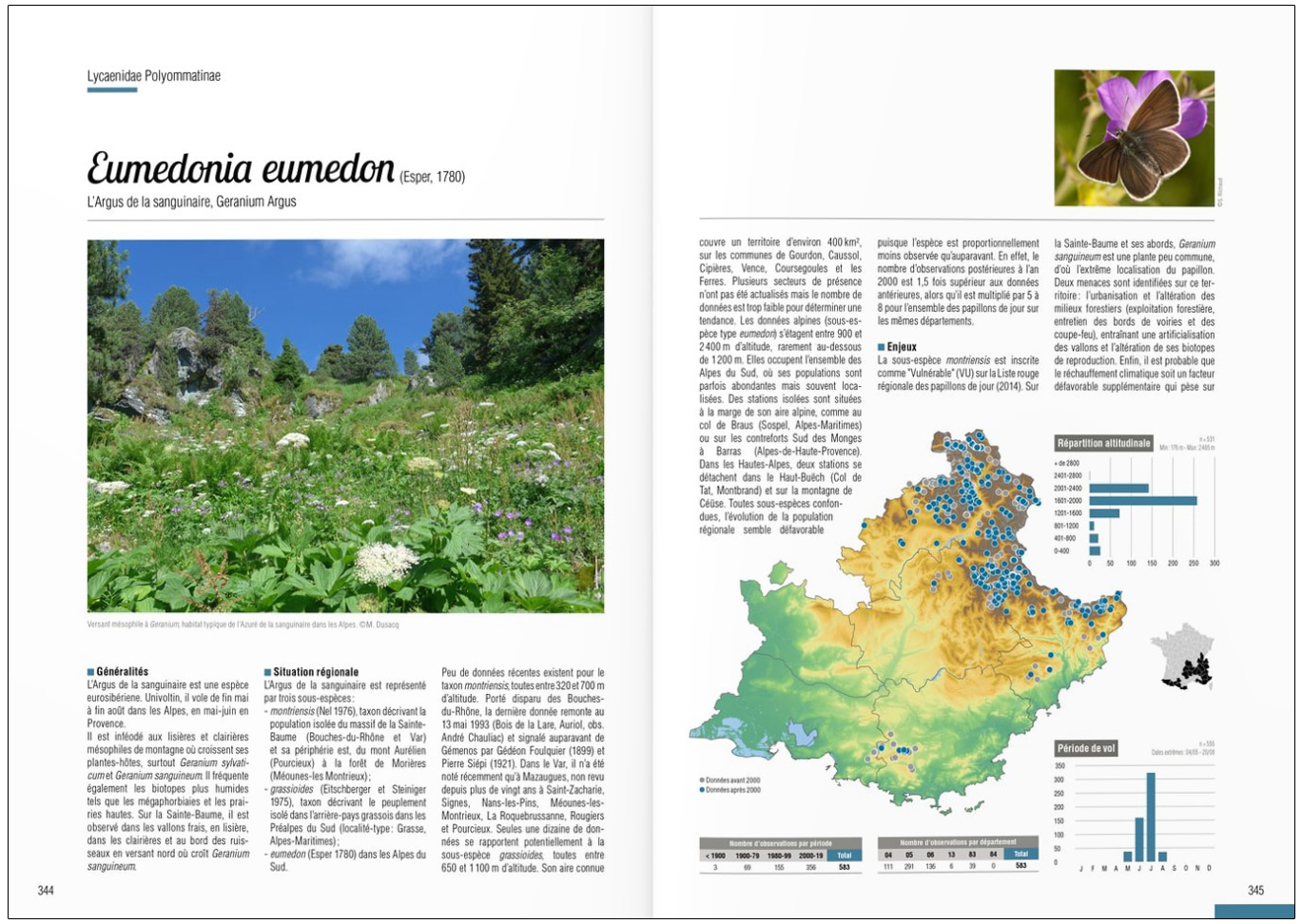 ATLAS DES PAPILLONS DE JOUR & ZYGÈNES - PROVENCE-ALPES CÔTE D'AZUR 3