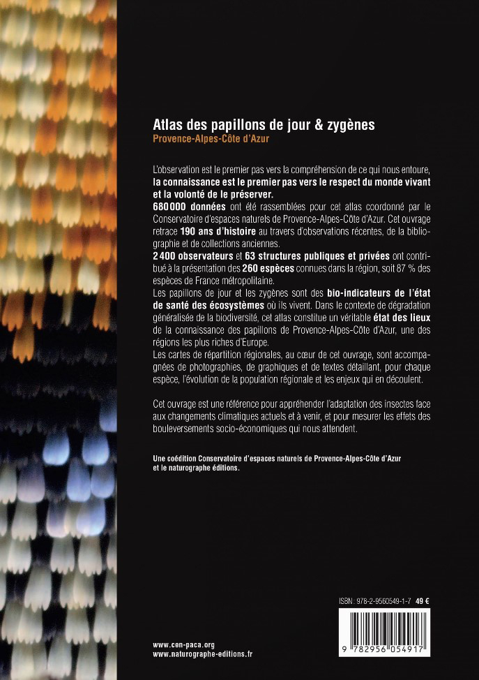 ATLAS DES PAPILLONS DE JOUR & ZYGÈNES - PROVENCE-ALPES CÔTE D'AZUR 5